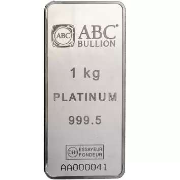 1kg ABC Platinum 9995 Minted Tablet