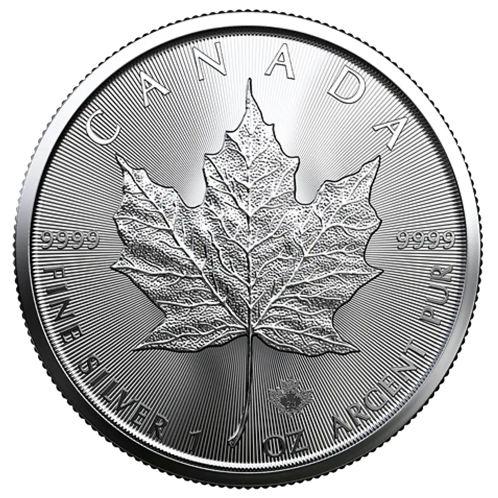 1oz Canadian Silver Maple Leaf Coin