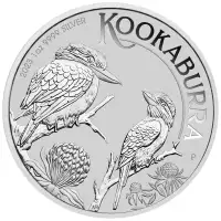  1oz Perth Mint Silver Minted Kookaburra 2022 Coin