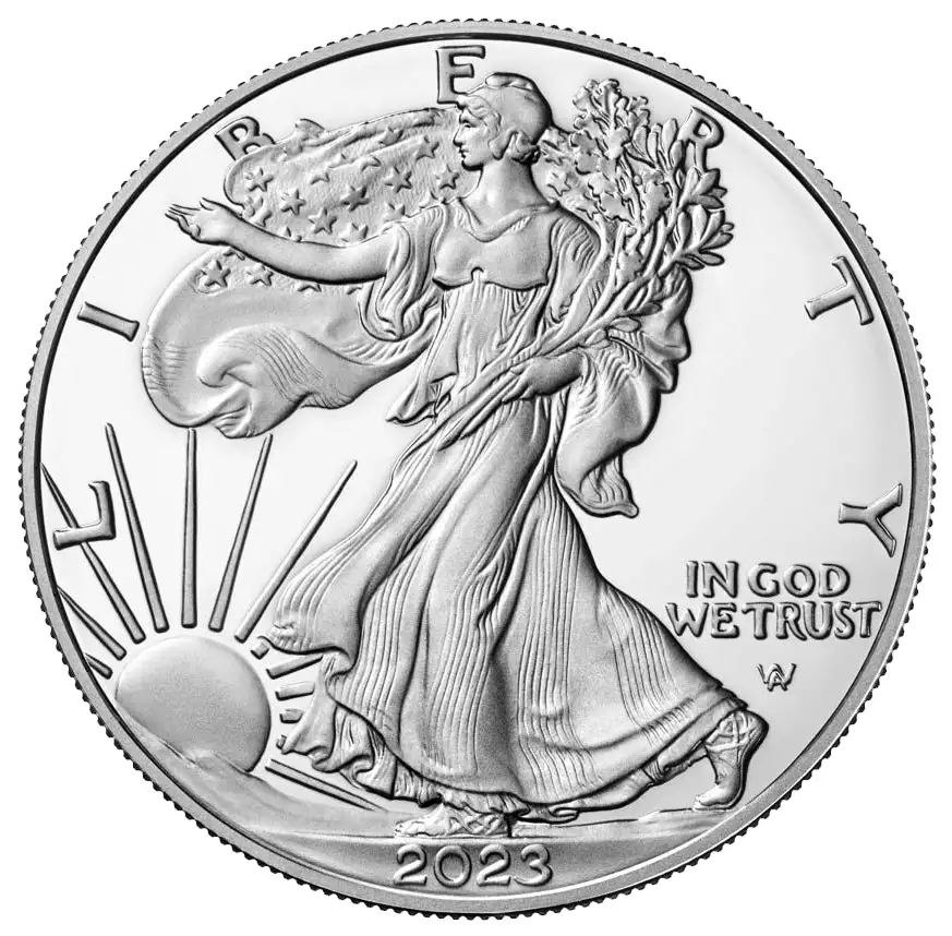 1oz US Mint US Eagle Minted Coin Silver