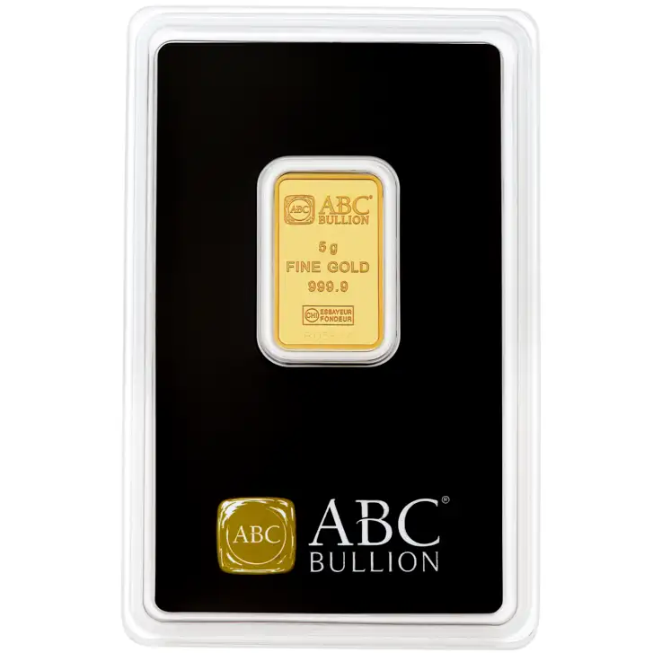 5g ABC Bullion Minted Gold Tablet