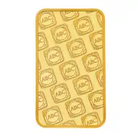  1oz ABC Bullion Minted Gold Tablet