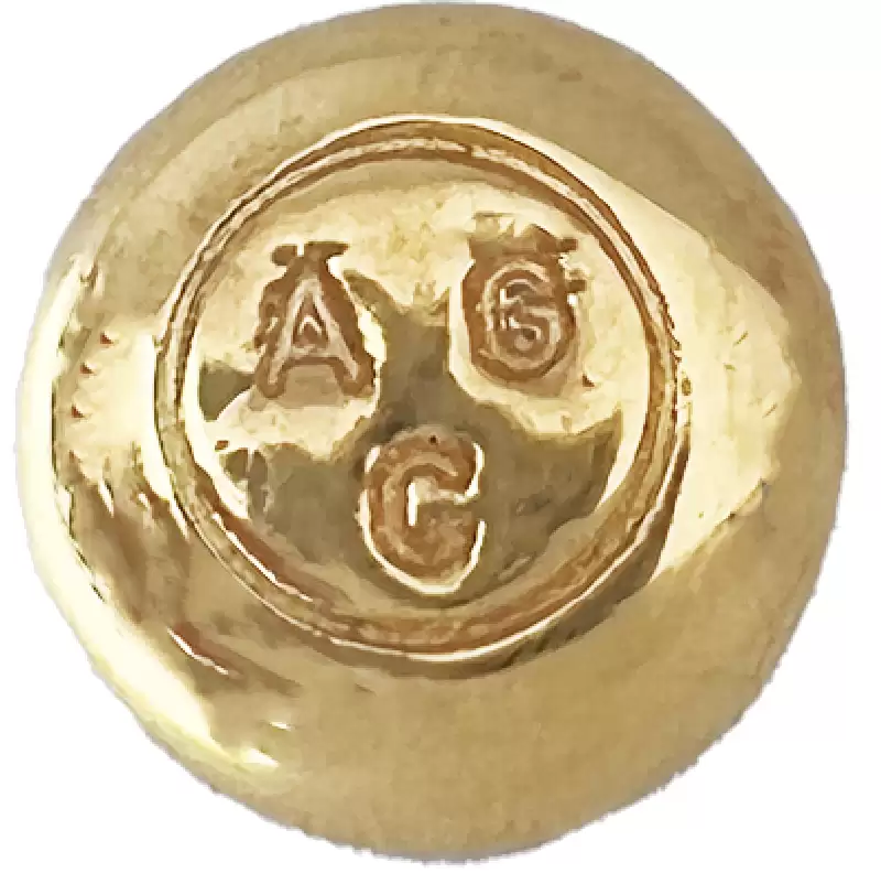 1/2oz AGC Gold Cast Bar 