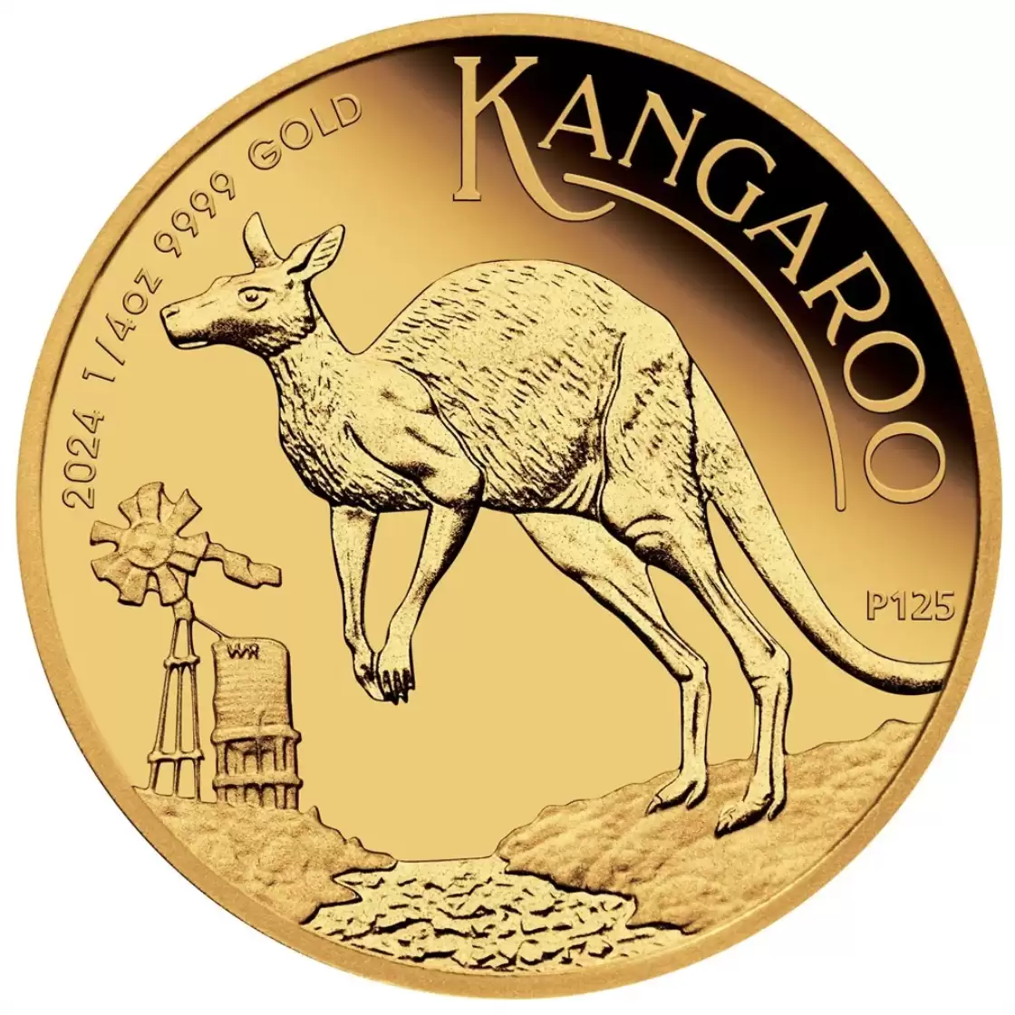 1/4oz Perth Mint Kangaroo Minted Coin Gold